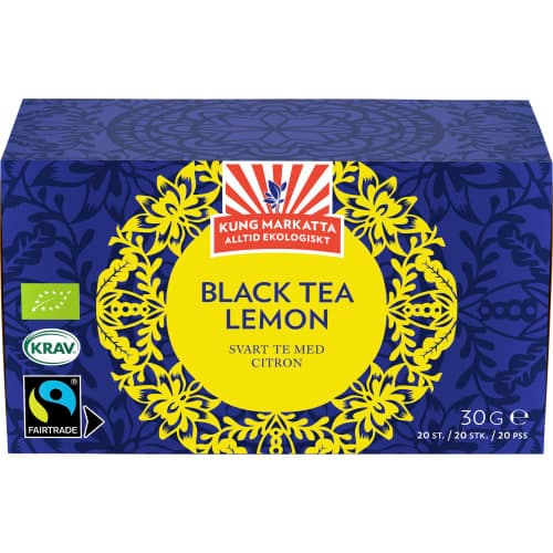 Svart Te Lemon