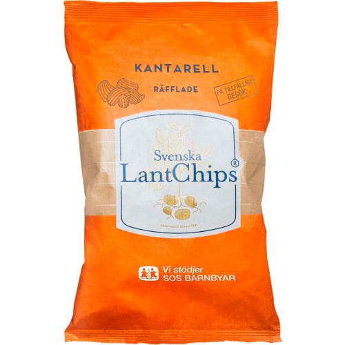 Kantarell Räfflade
