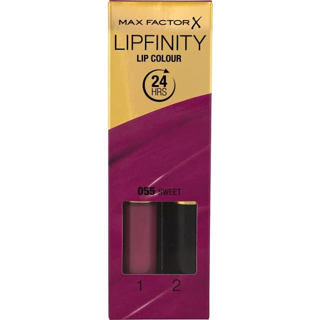 Lipfinity 055 Sweet Läppfärg ca 2ml 2-p