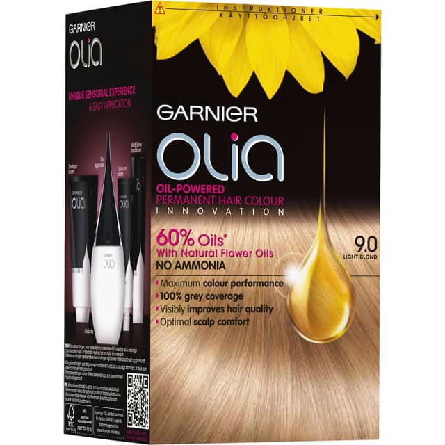 Hårfärg 9.0 Light blond 1-p