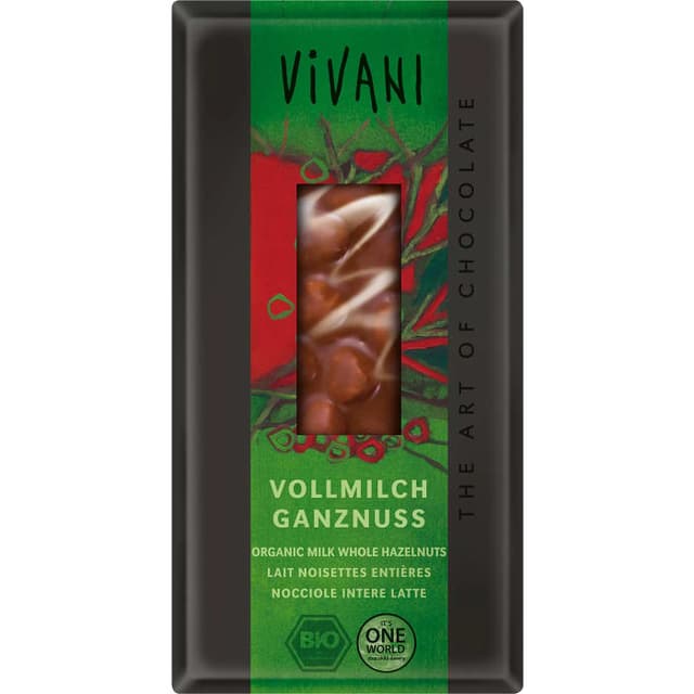 Chokladkaka Ljus Hasselnöt Ekologisk