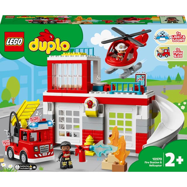 DUPLO Brandstation och Helikopter 10959