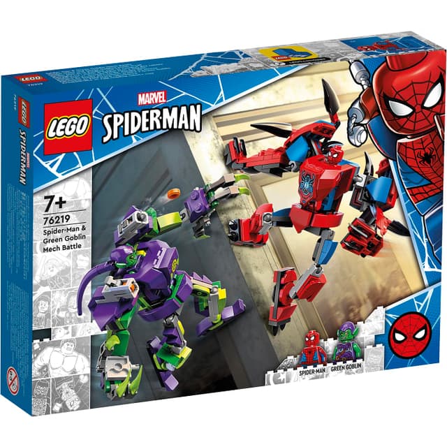 Marvel Spider-Man och Green Goblin – robotstrid 76219