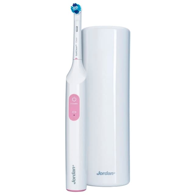 Eltandborste Clean 200 vit/rosa