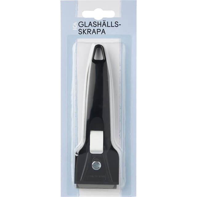 Glashällsskrapa Svart