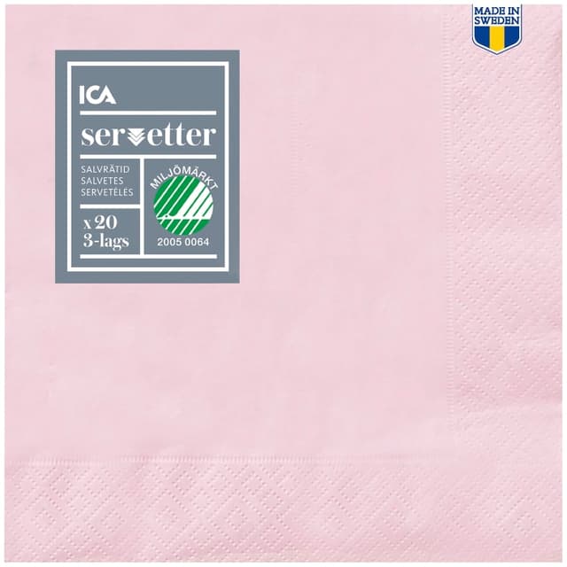 Servett Ljusrosa Home