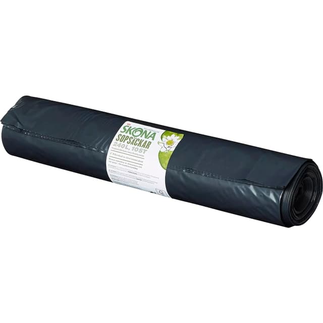 Sopsäck Svart
br 10-pack ICA