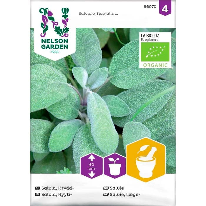 Salvia Krydd Organic