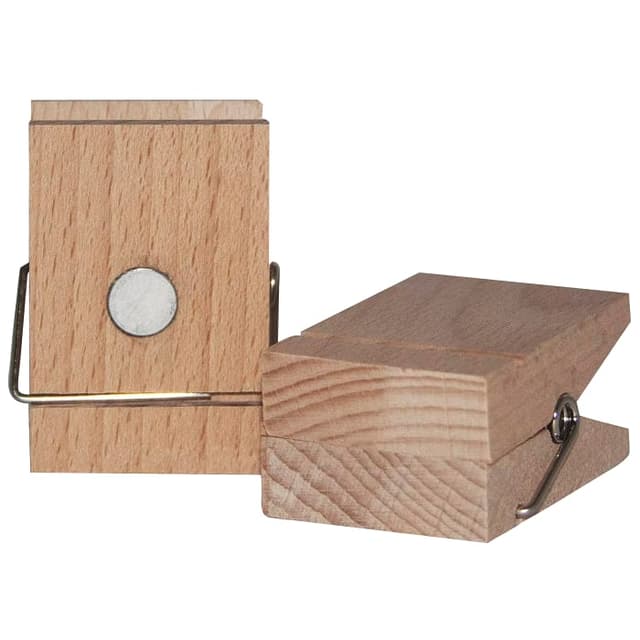 Träklämmor Magnetiska