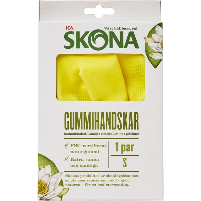 Gummihandske FSC small