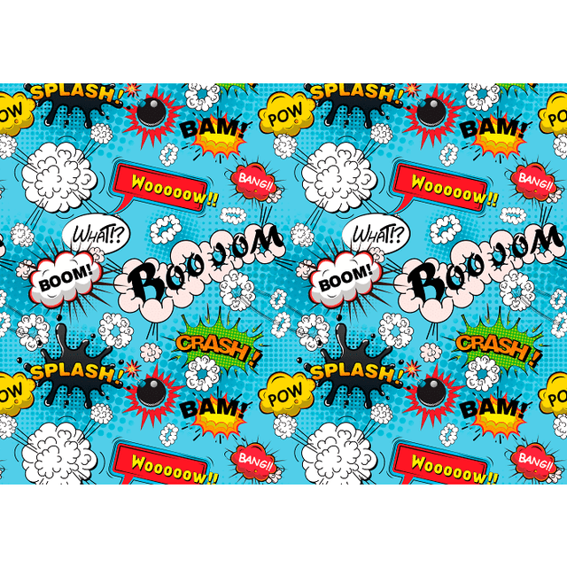 Presentpapper Boom3m