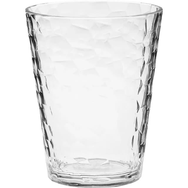 Glas hamrat plast