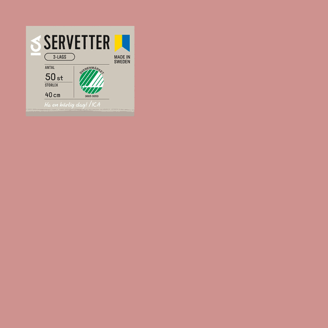 Servett dusty pink