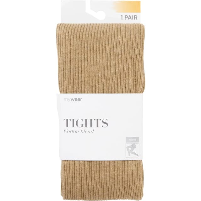 Strumpbyxa bomull beige 44/46