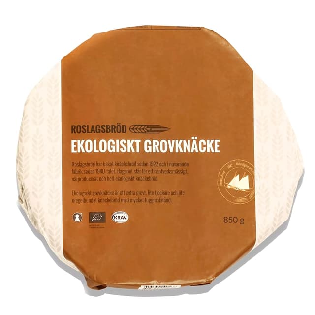 Knäcke Grovt Nr 1 KRAV Roslagsbröd