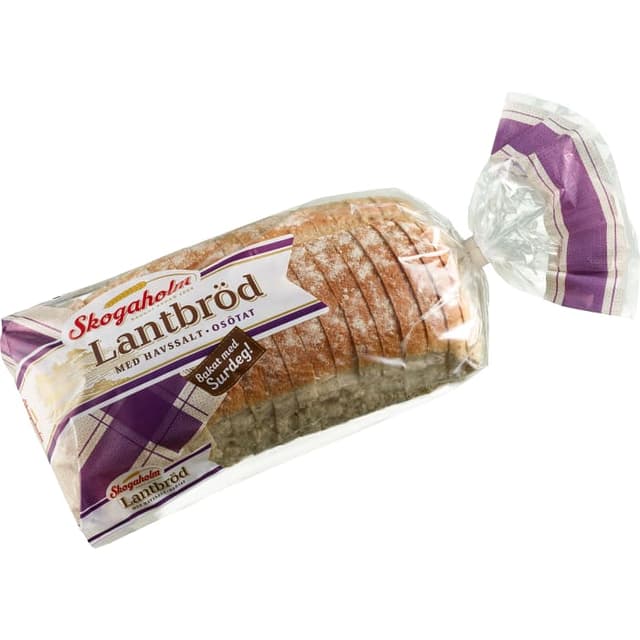 Lantbröd med havssalt