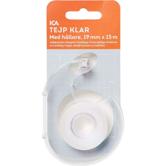 Tejp med hållare Klar Home