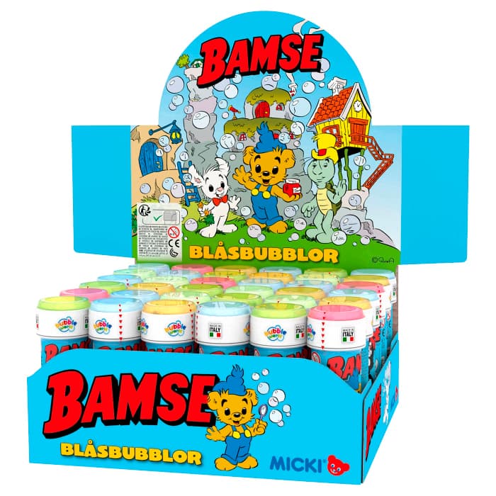 Blåsbubblor Bamse