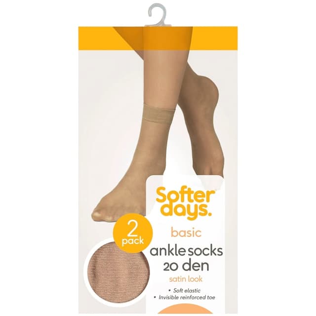 Ankelstrumpa Beige 20den 36-41