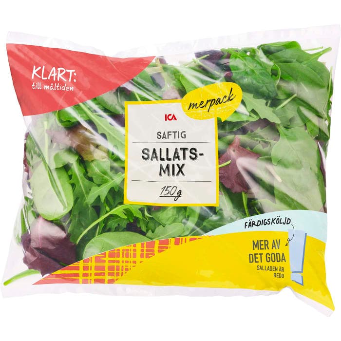 Sallatsmix i storpack Sköljd