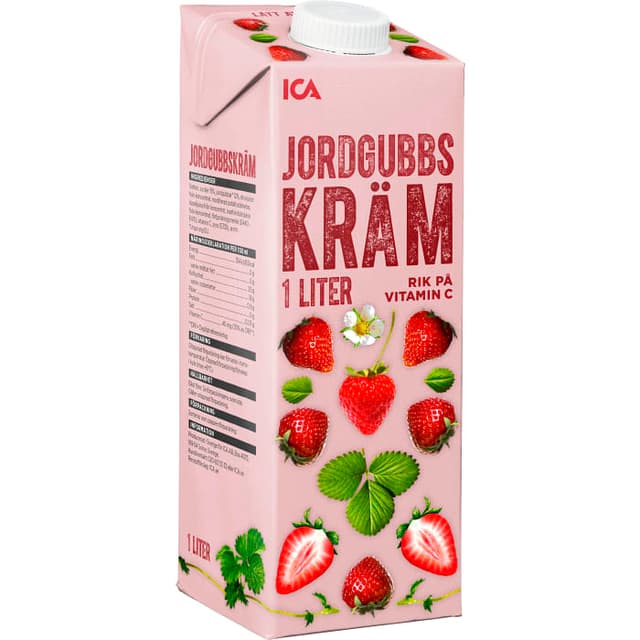Jordgubbskräm