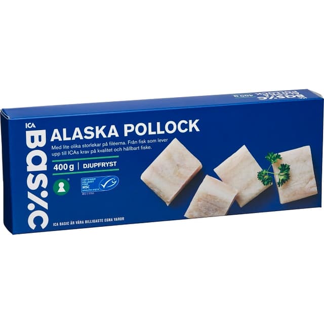 Alaska pollock Fryst