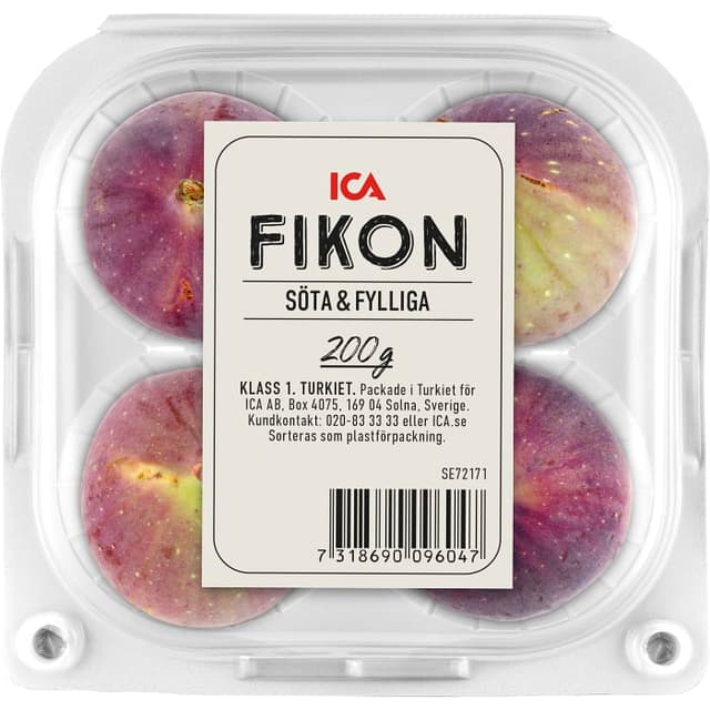 Färska fikon Klass 1
