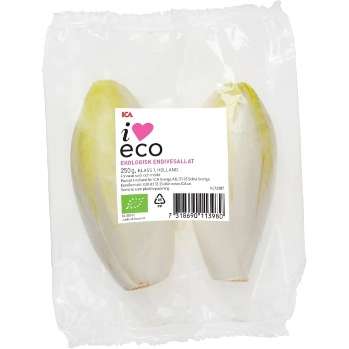 Endive Ekologisk Klass 1