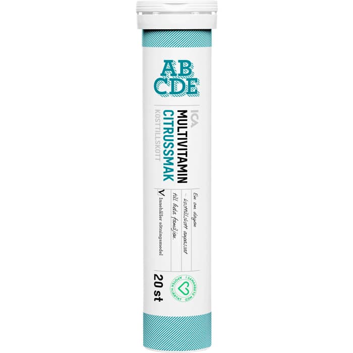 Multivitamin ABCDE Brustablett