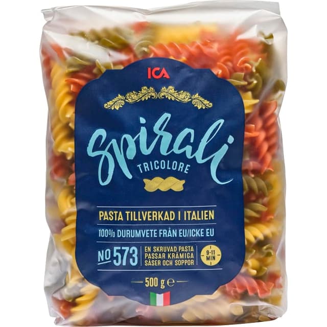 Pasta Spirali Tricolore
