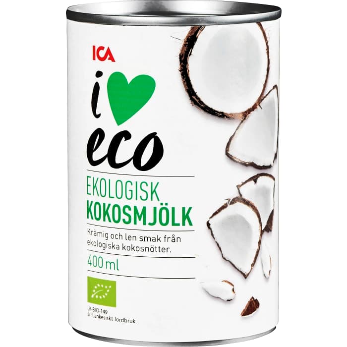 Kokosmjölk Ekologisk