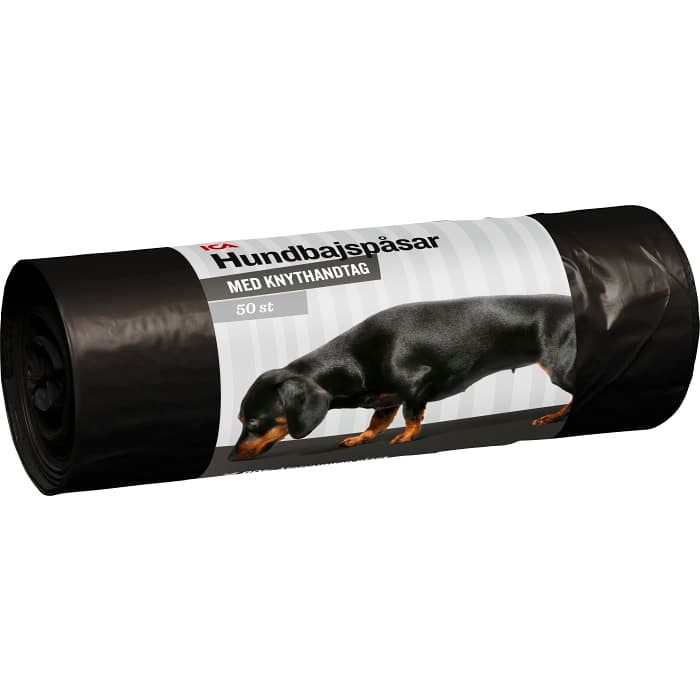 Hundbajspåse Svart