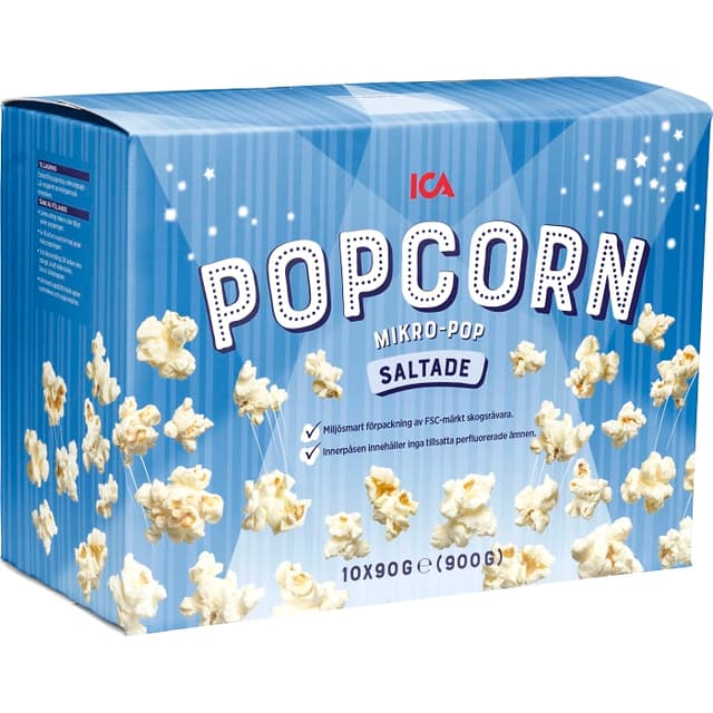 Micropopcorn Saltade 10-p