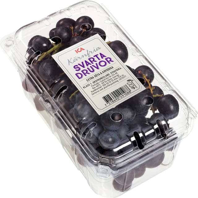 Druva Sable svart kärnfria