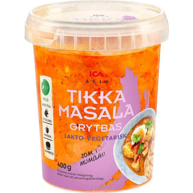 Grytbas Tikka masala
