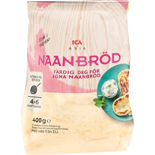 Naanbröd deg