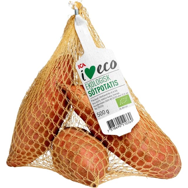 Sötpotatis Ekologiska