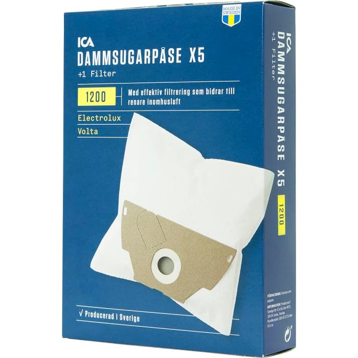 Dammsugpåse 1200 5