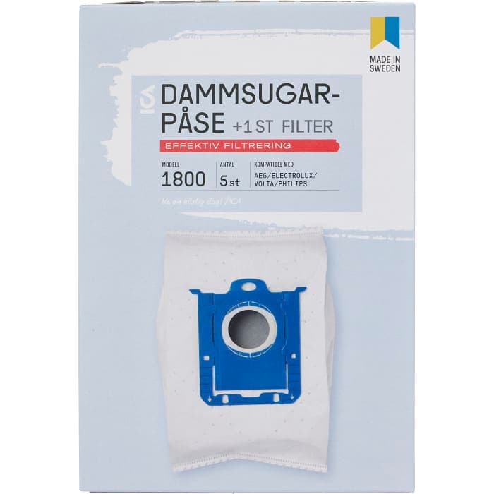 Dammsugarpåse 1800