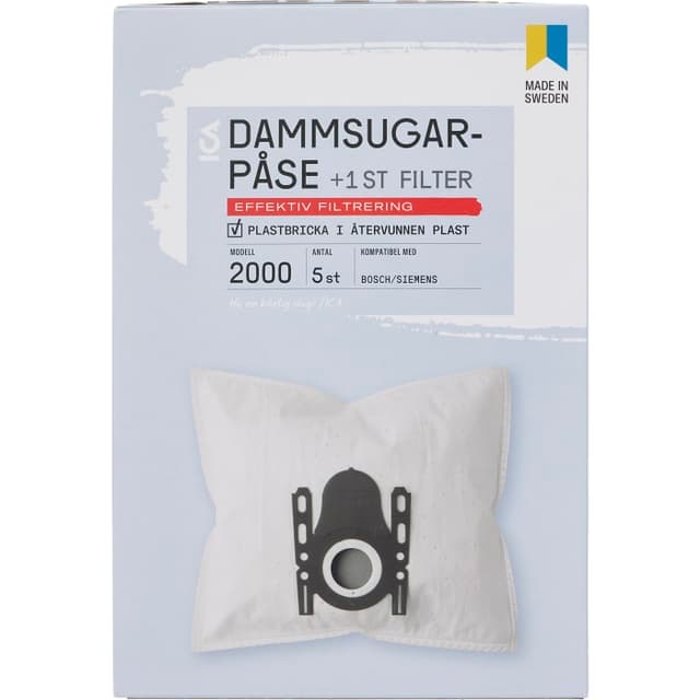 Dammsugarpåse 2000