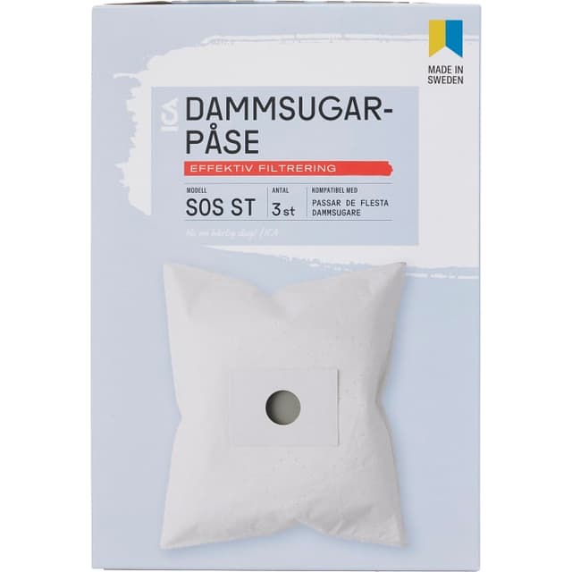 Dammsugpåse SOS ST