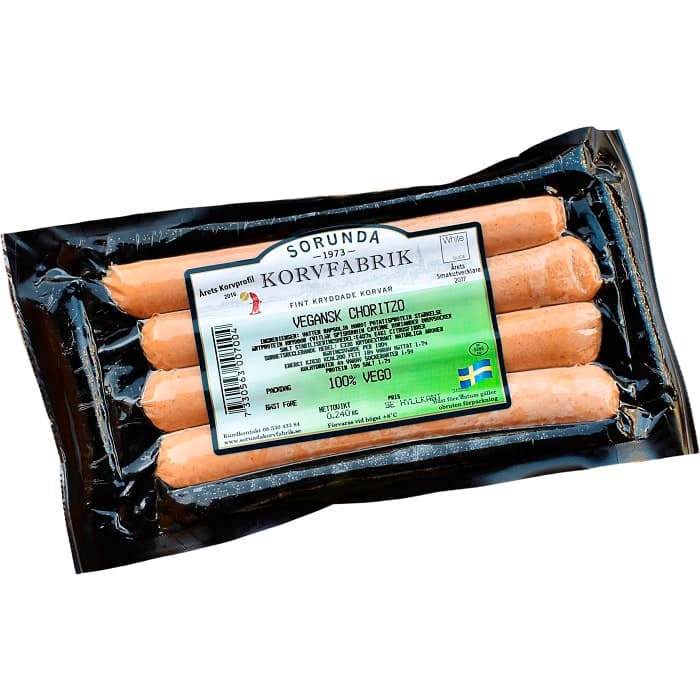 Vegansk Chorizo