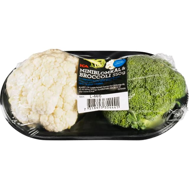 Miniblomkål & broccoli