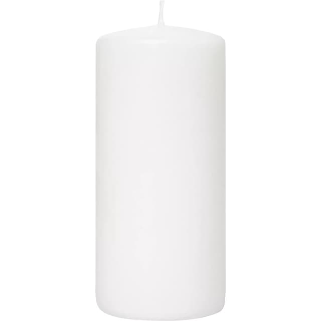 Blockljus Vit 7x15cm 1-p