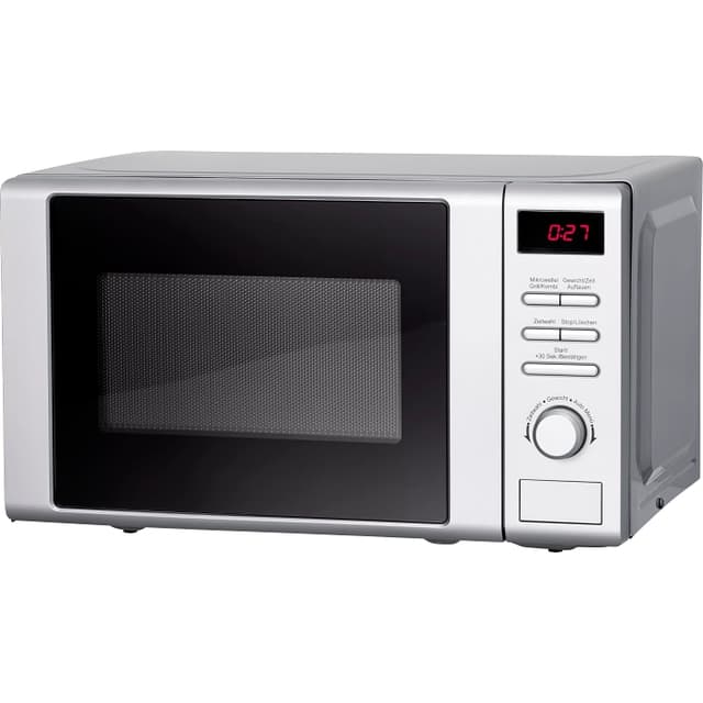 Mikrovågsugn med grill Silver