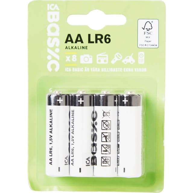 Batteri LR6 AA ICA