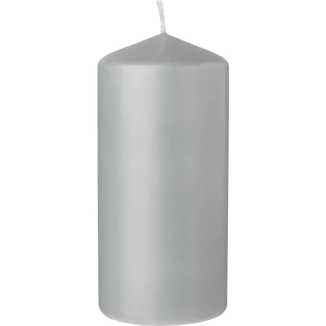 Blockljus Grå 1-p