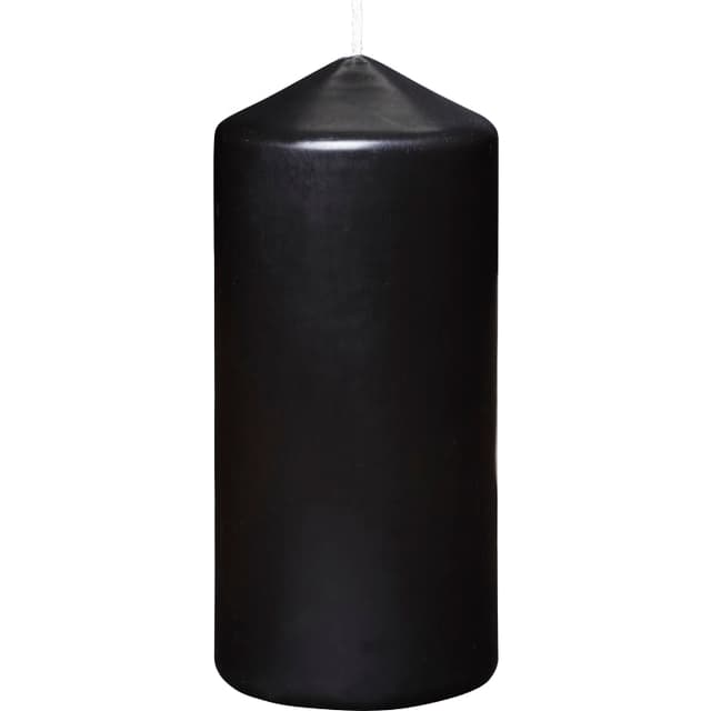 Blockljus Svart 1-p