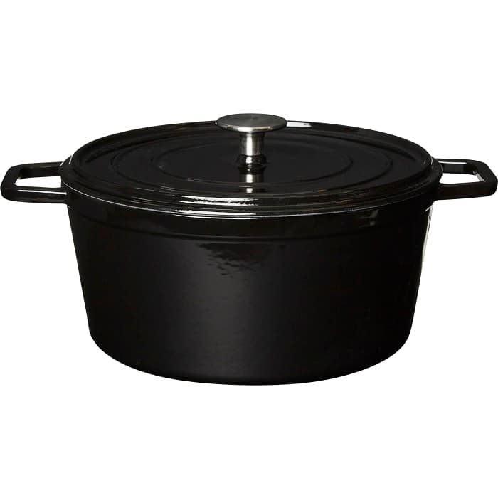 Gjutjärnsgryta Svart