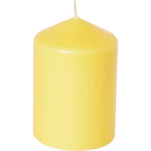 Blockljus Amber10cm 1-p